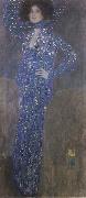 Gustav Klimt Portrait of Emilie Floge oil painting on canvas